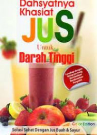 Dahsyatnya Khasiat Jus untuk Darah Tinggi