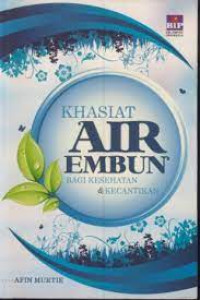 Khasiat Air Embun