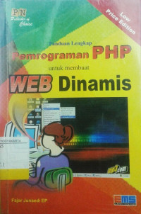 Panduan Lengkap Pemrograman PHP untuk Membuat WEB Dinamis