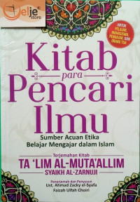 Kitab Para Pencari Ilmu